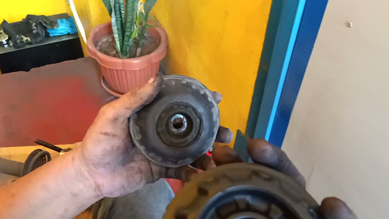 How to replace shock mounting Toyota Vios 2016..