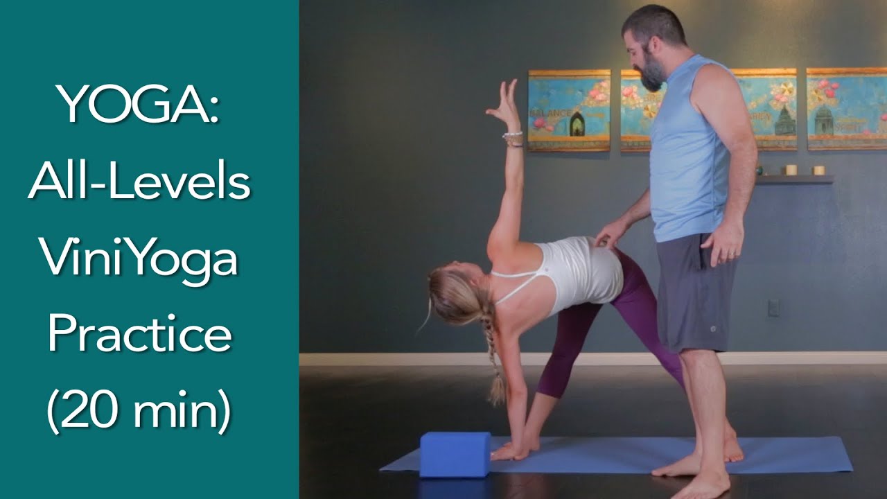 20 minute Yoga Practice: Breath-centered, energizing ViniYoga Practice