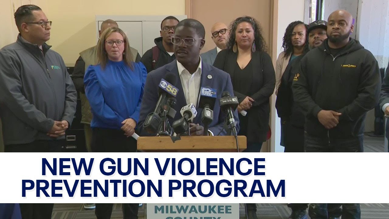 New Milwaukee County gun violence prevention program | FOX6 News Milwaukee