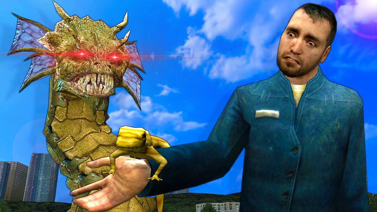 OUR PET TURNED INTO A SNAKE MONSTER IN GMOD! - Garry's Mod Multiplayer Survival