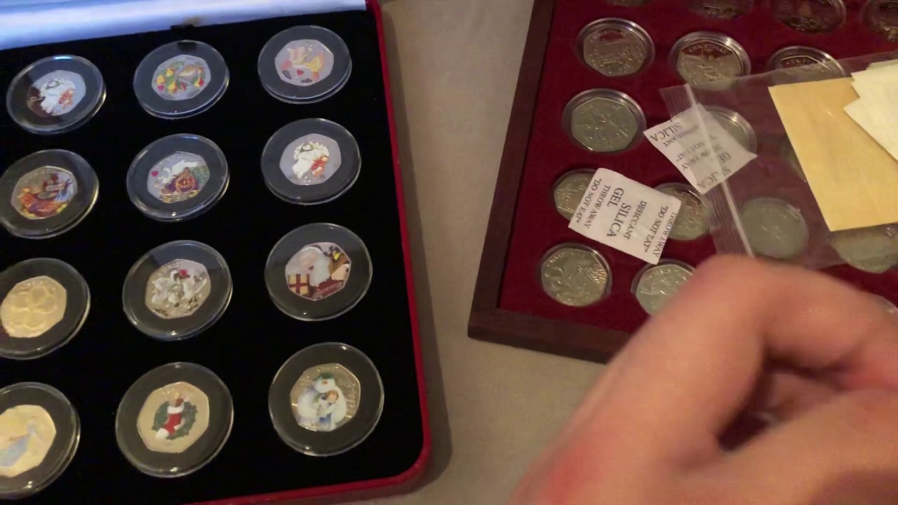 MY UP TO DATE COIN COLLECTION - AUGUST 2018 - UkCoinHunt