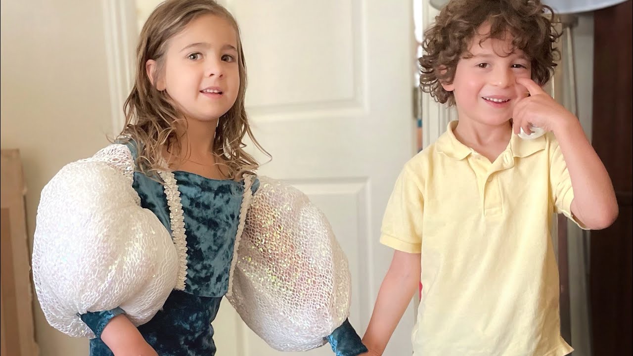 Max Alexander makes a dress for his cousin 🥰