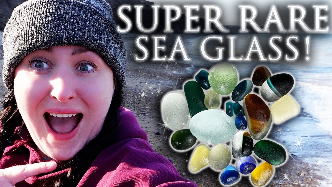 Beachcombing for rare Sea Glass – HUGE VARIETY of finds! Multis, pirate glass and more! Seaham Beach