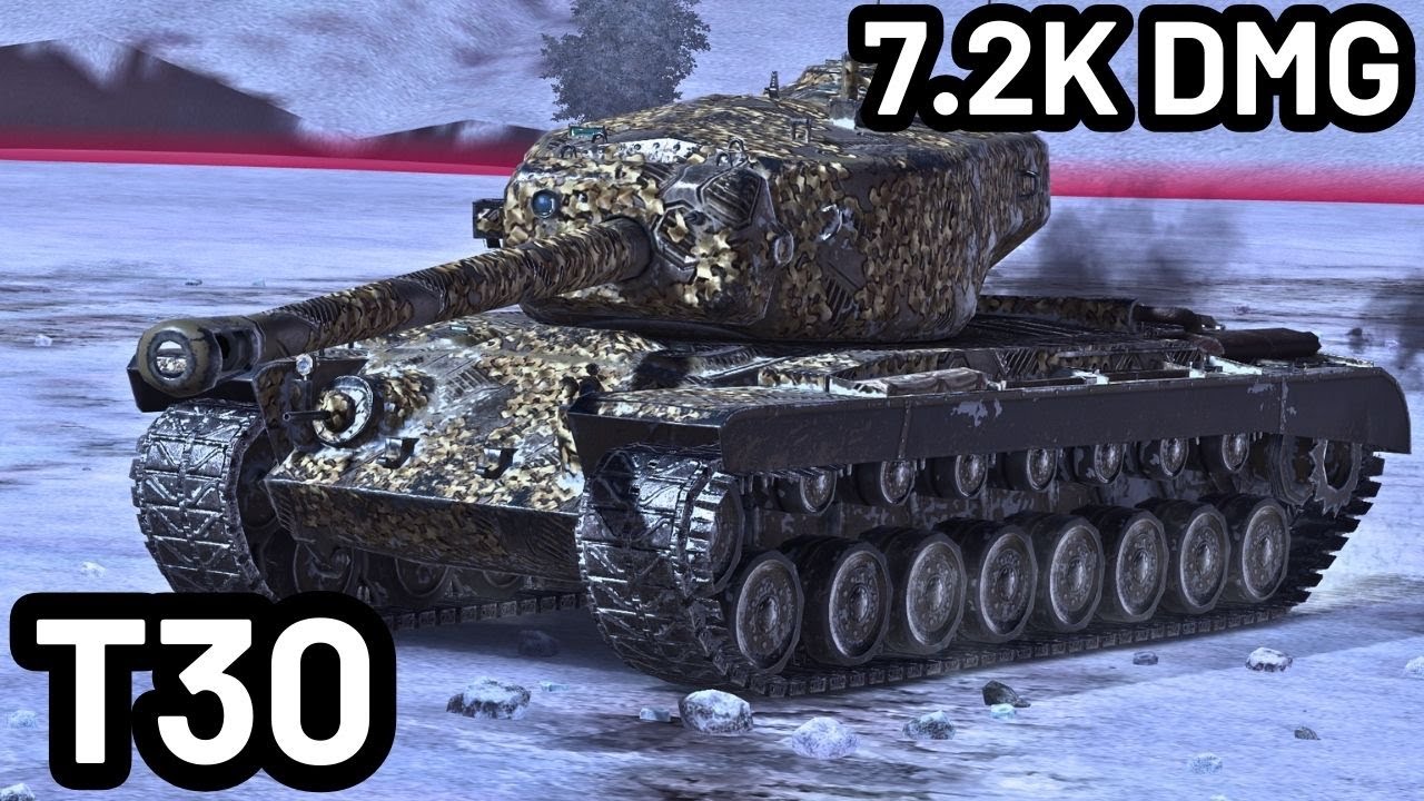 T30 | 7.2K DAMAGE | 2 KILLS | WOT Blitz Pro Replays