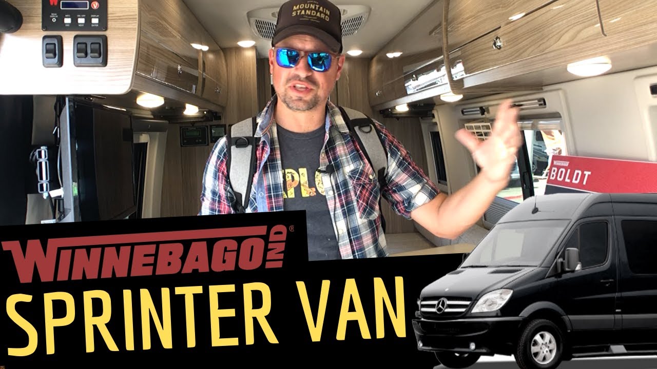 4x4 SPRINTER VAN TOUR: 2020 Winnebago Boldt Class B RV