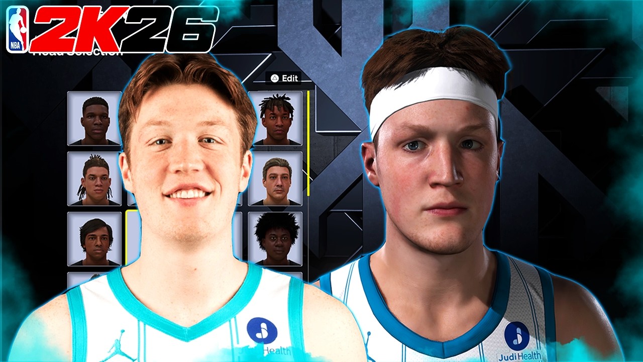 BEST KON KNUEPPEL FACE CREATION in NBA 2K26!! + BEST KON KNUEPPEL BUILD in NBA 2K26 