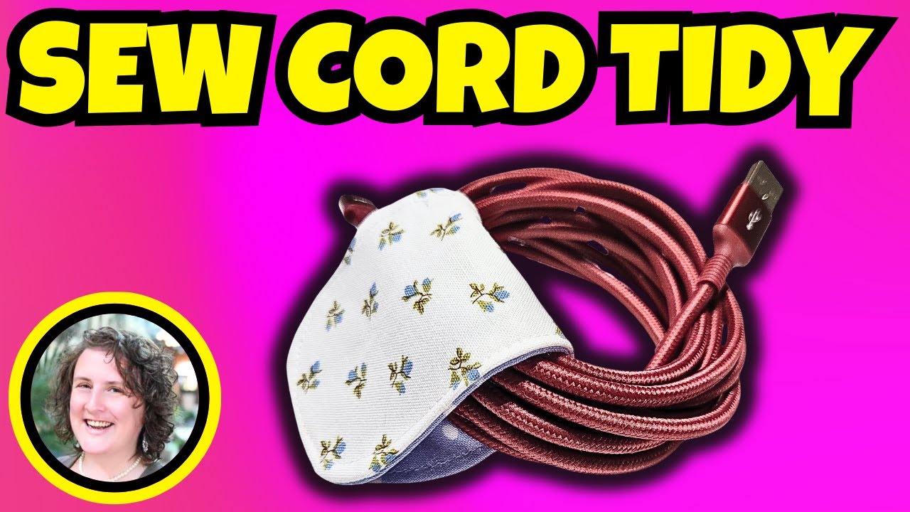 How to Sew a Cord Tidy with Velcro | Easy Sewing Projects for Beginners with Faodail Creation