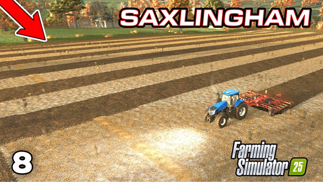 I'M EXPECTING TO LOSE A LOT OF MONEY | SAXLINGHAM | Farming Simulator 25 - Episode 8