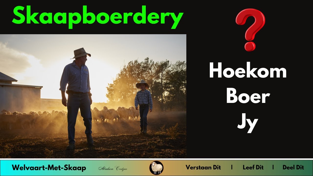 WMS - Is dit nog vir jou die moeite werd om met jou skaap te boer?