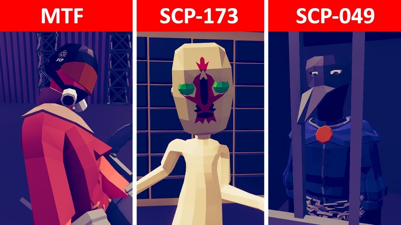 SCPs Breach Containment - TABS Story - Totally Accurate Battle Simulator Mods