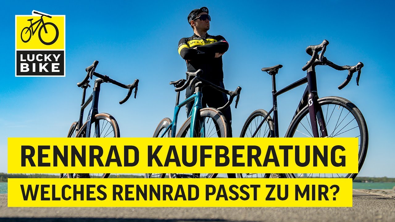 🎥  #Rennr&auml;der - Die Unterschiede erkl&auml;rt! 🚴&zwj;♂️ Aero, Leichtbau, Endurance | Lucky Bike 🎥
