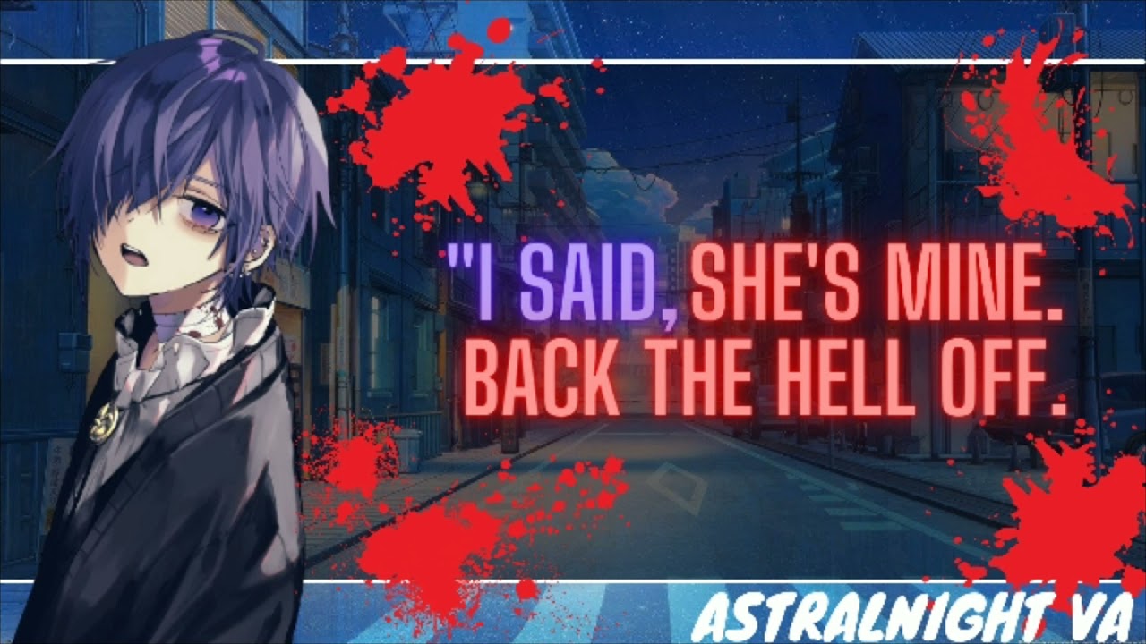 [ASMR ROLEPLAY] Cute Yandere Saves You From Stalker!?