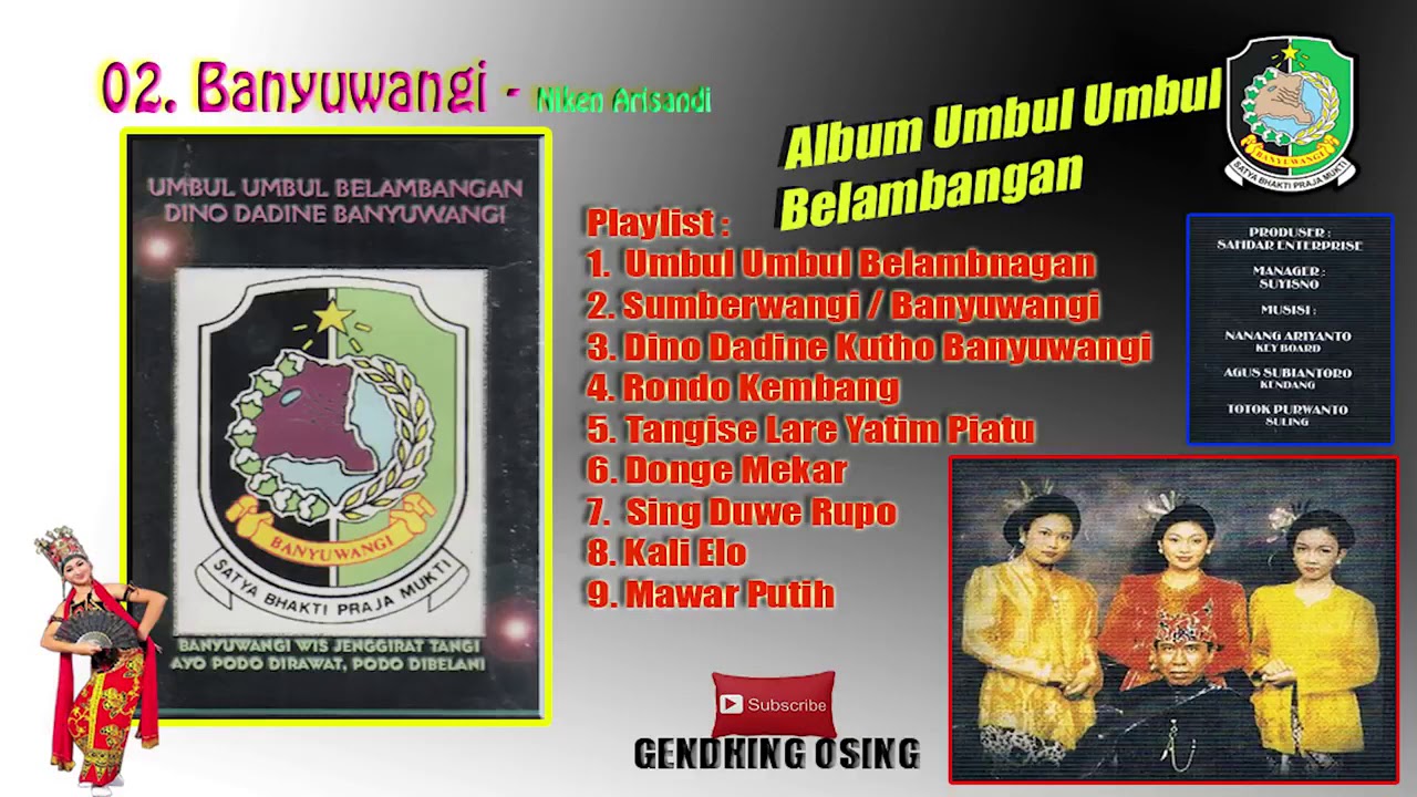 Umbul umbul Blambangan. Bupati Banyuwangi.