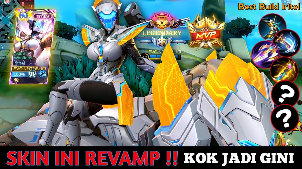 KEREN BANGET ‼️ Skin Revamp Irithel Astral Wanderer (Luckybox) 💥 Efek & Animasi Baru 🔥