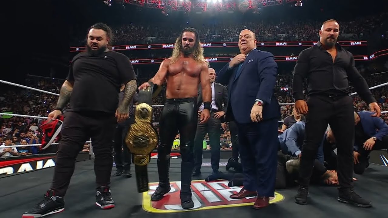 Seth Rollins, Breakker & Bronson 'destruyen' a Roman Reigns: WWE Raw Español: 04/08/2025