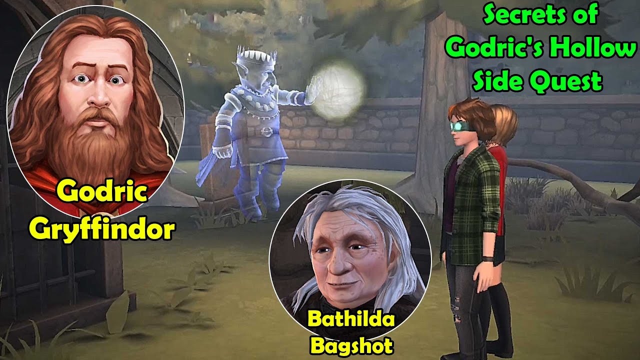 Secrets of Godric's Hollow Side Quest Harry Potter Hogwarts Mystery