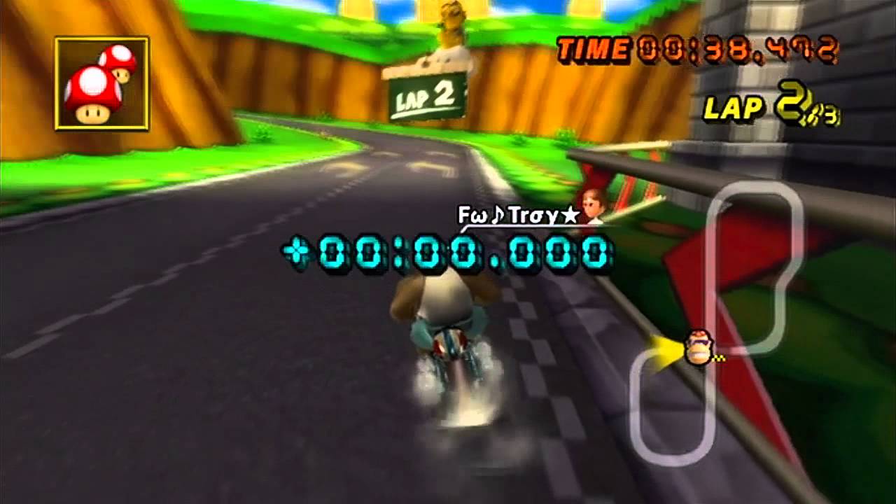 [MKWii] Mario Circuit - 1:11.354 (Glitch) - Fω♪Trσγ★