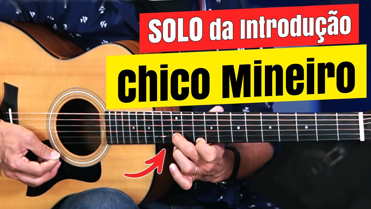 Como tocar SOLO NO VIOLÃO (Chico Mineiro) INTRODUÇÃO - Aula de violão - Prof. Sidimar Antunes