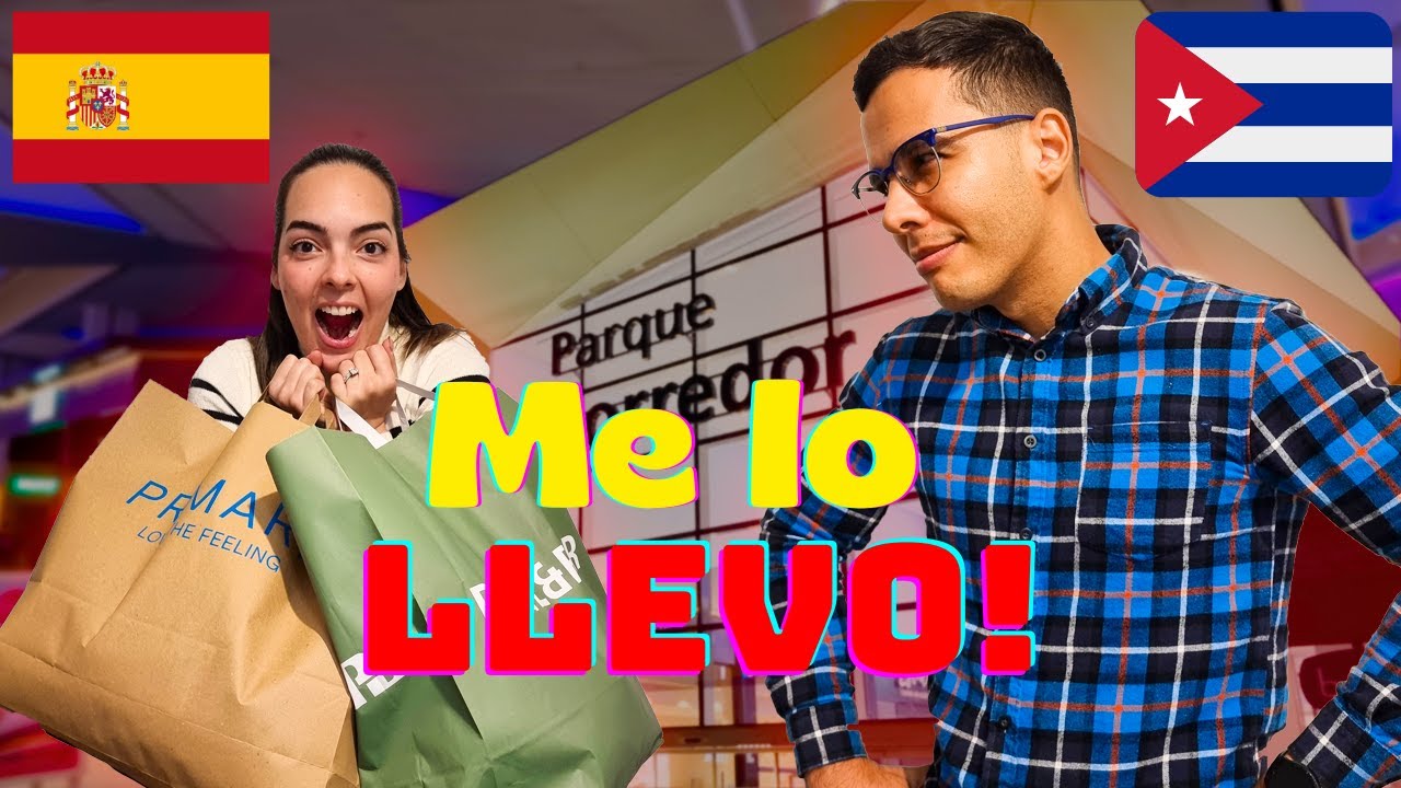 Así es un centro comercial en España!!! Esto no lo hay en Cuba