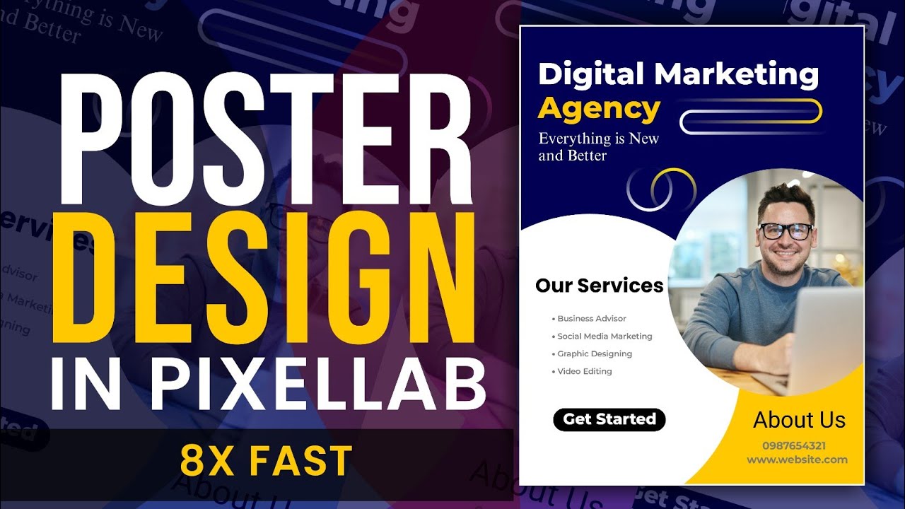 Professional poster design in pixellab✓8X Fast Poster Design in Pixellab✓Poster design in pixellab