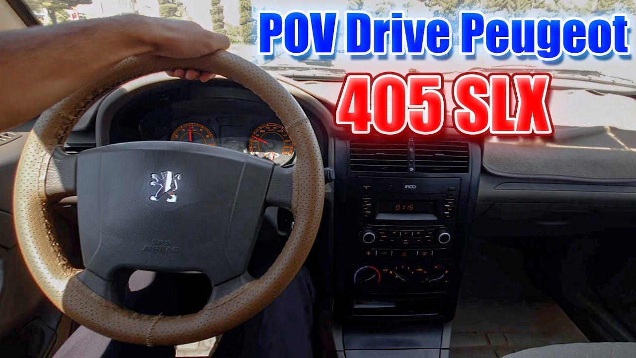 تست رانندگی ماشین Peugeot 405 slx 1.6i _ POV drive