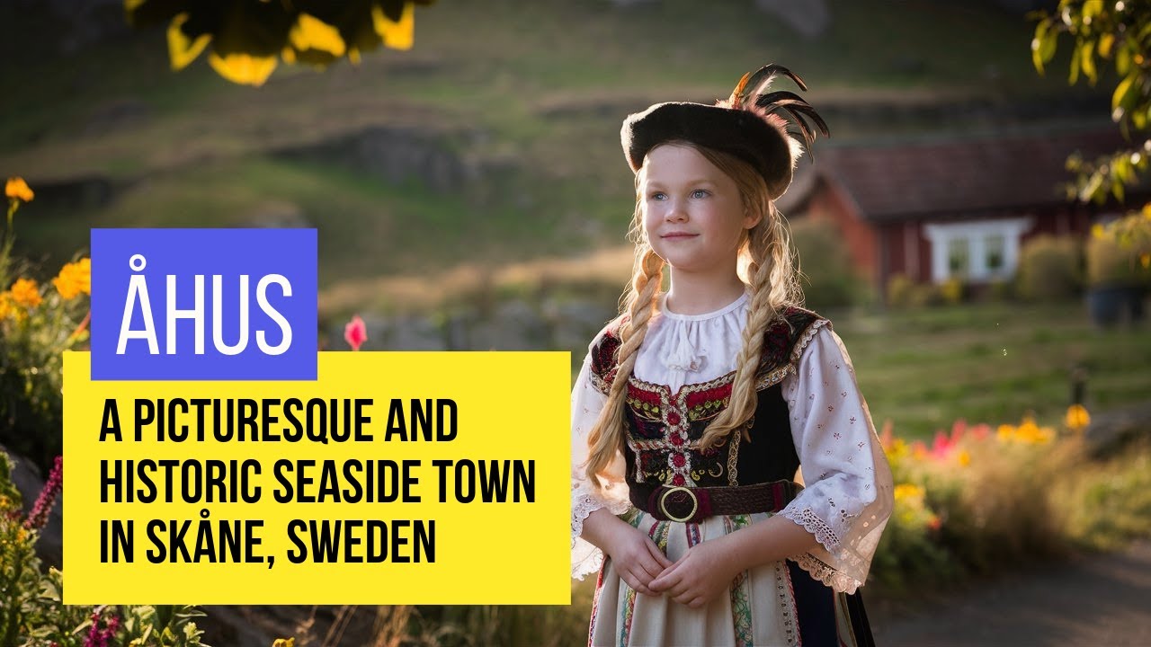 &Aring;hus &ndash; en pittoresk och historisk kuststad i Sk&aring;ne, Sverige