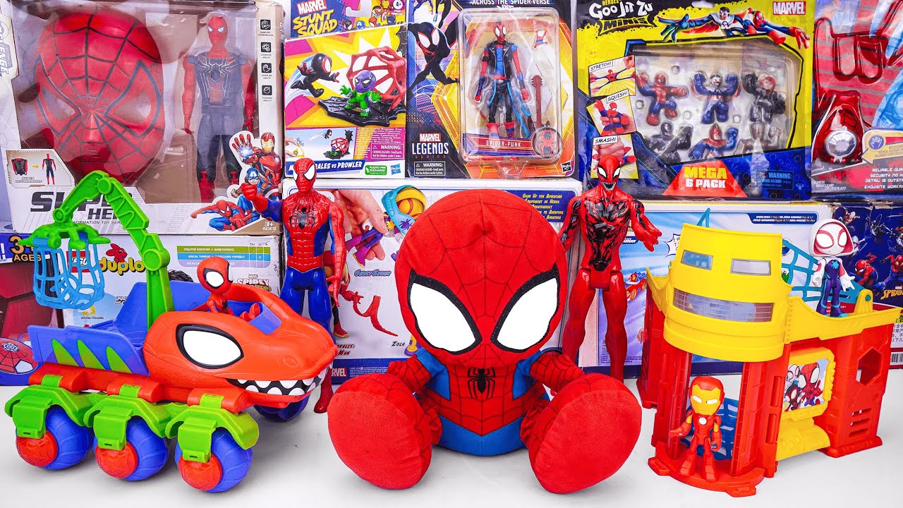 Marvel Spiderman Toys Unboxing Review | Spider Man Mask | Marvel Spiderman Collection Toys