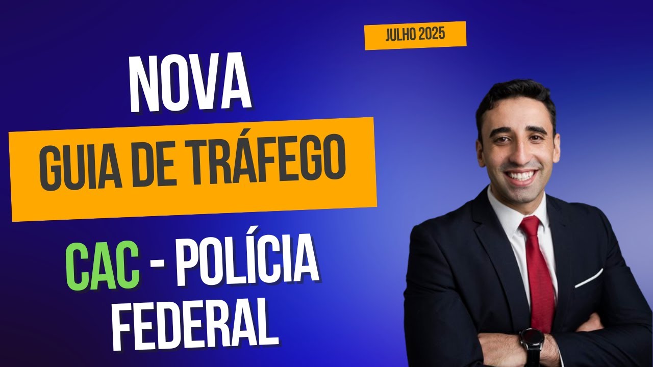 GUIA DE TRÁFEGO - DEFERIDA - CAC - PF