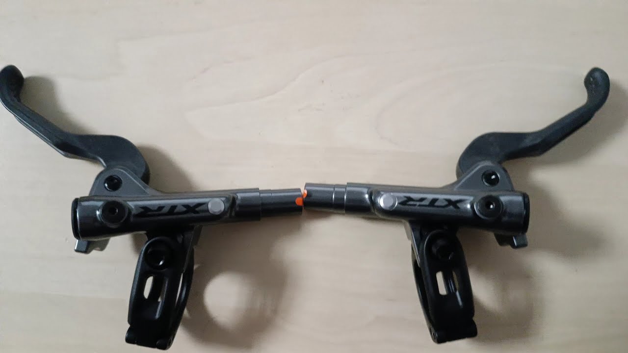 SHIMANO XTR Brake Lever BL-M9100 | right and left - review [no sound]