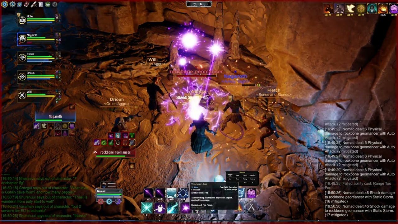 Pantheon Rise of the Fallen - Wizard Pug goblin cave group first impressions.