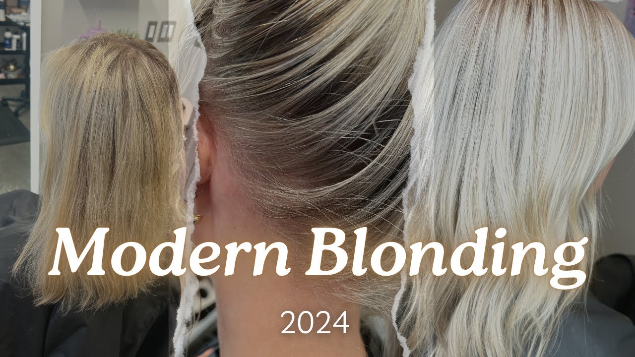 MODERN BLONDING | FOIL WORK + TONING TIPS | 2024