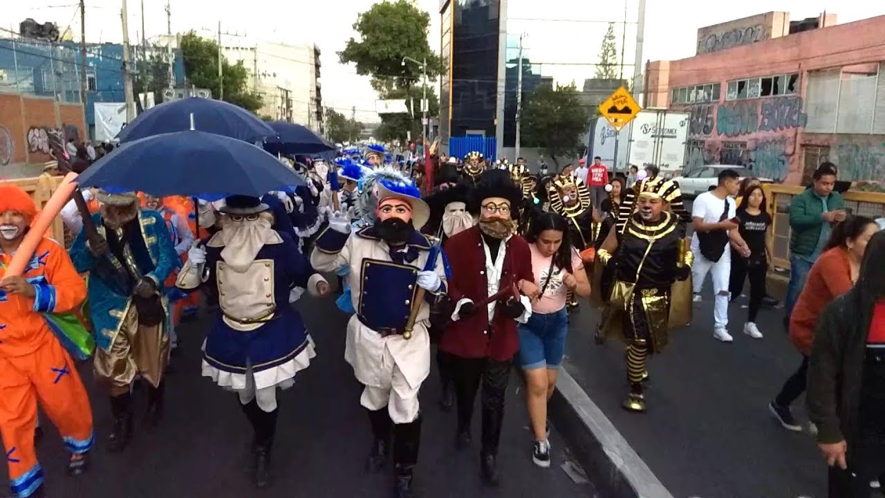 Carnaval Peñón de los baños miércoles de ceniza 2020 Barrio del Carmen parte 1