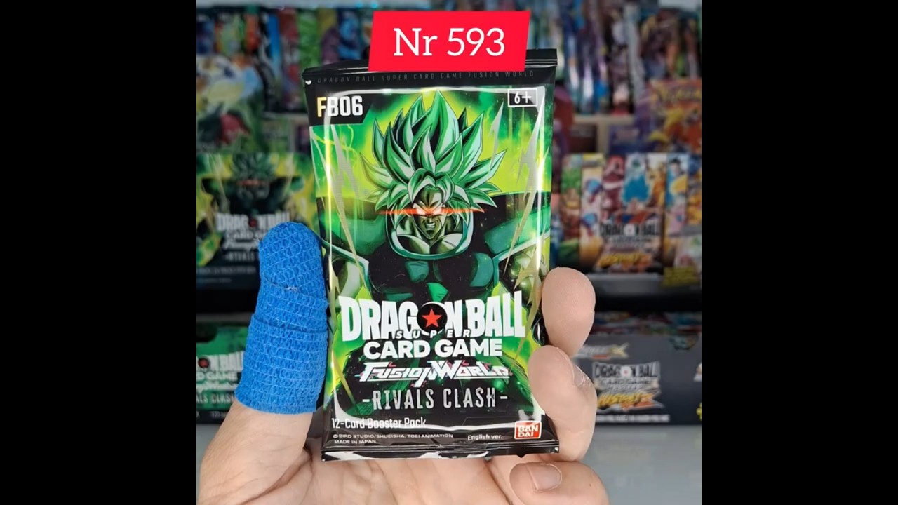 Nr 593 Dragon Ball Super FusionWorld FB06 Rivals Clash #dragonball #cardgame #tcg