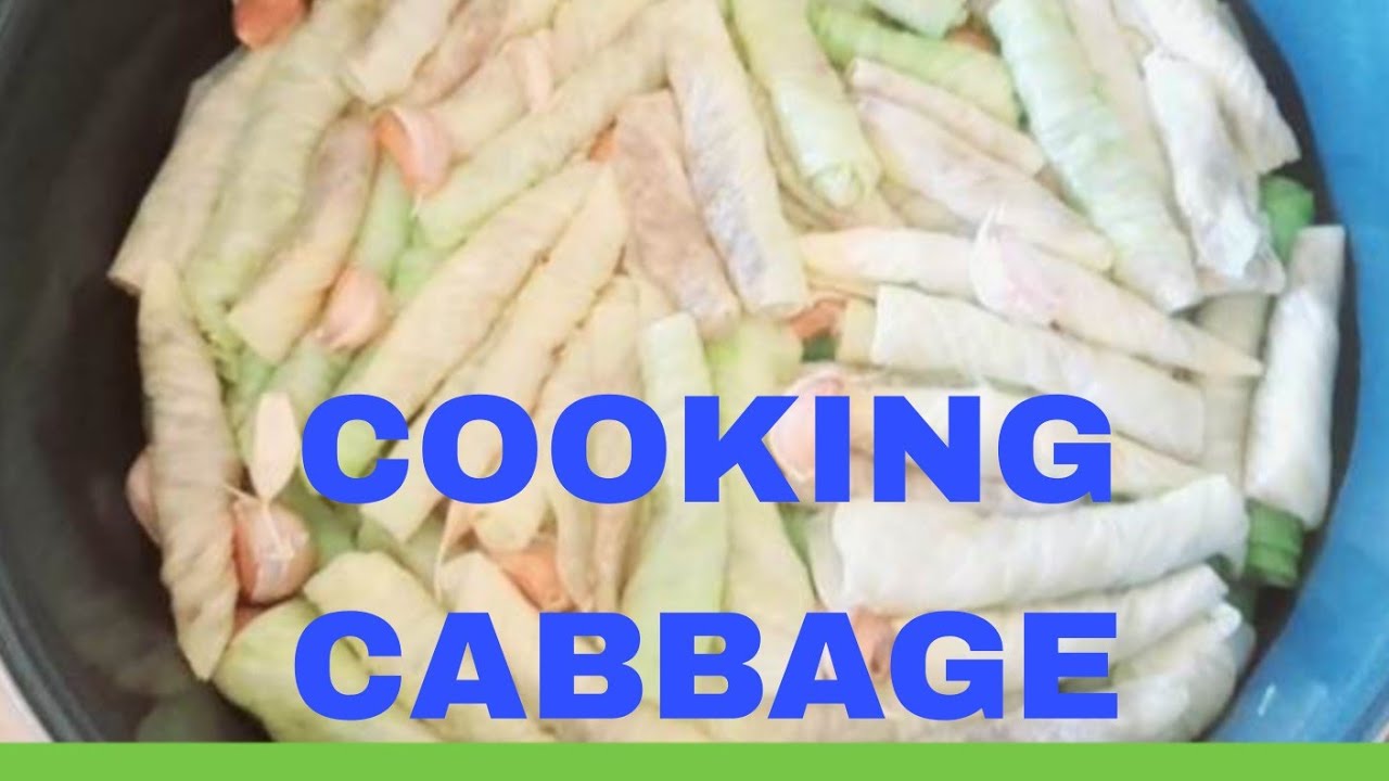 How to Cook cabbage[Saballero Mix Vlogs]