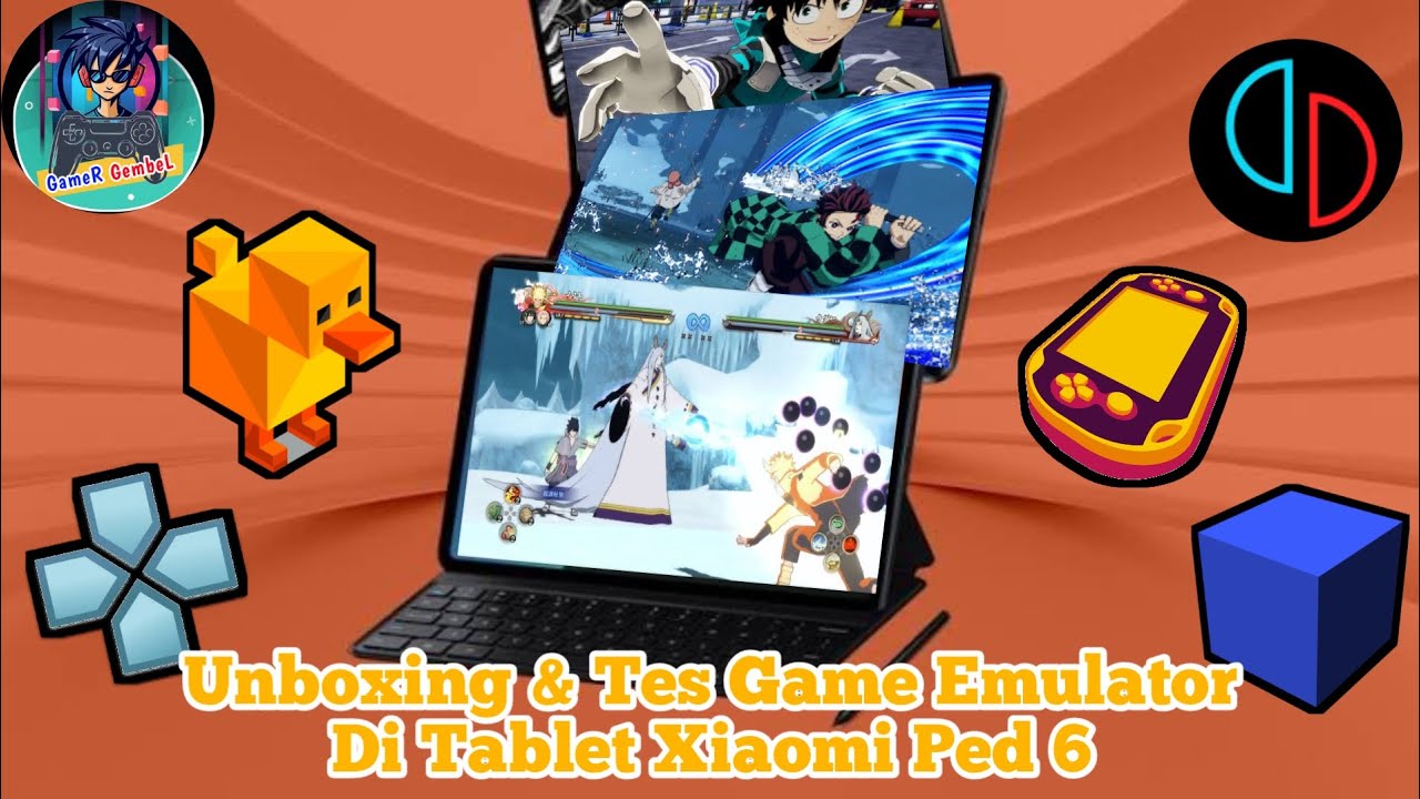 Unboxing & Tes Game Emulator di Tablet Xiaomi Pad 6