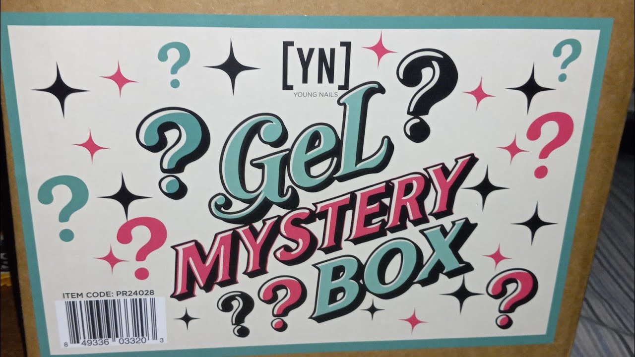 SPOILER ALERT⚠ UNBOXING Gel Mystery Box #mysterybox2024#unboxing #youngnails