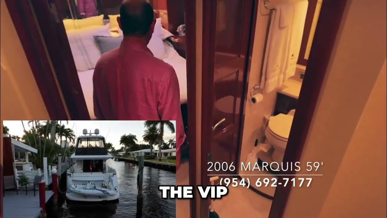 Luxury Yacht Interior: 3 Cabin, 2 Bath Design Tour #shorts