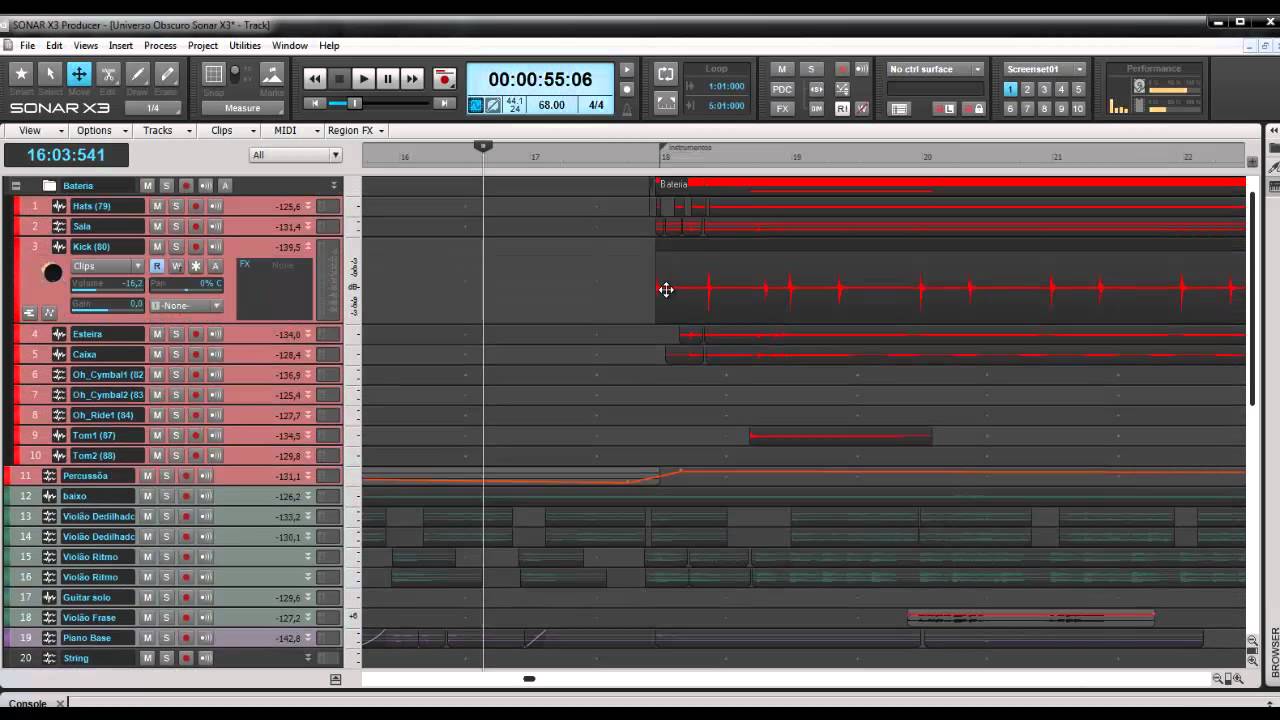 Sonar X3  e o Melodyne - Técnicas de Uso