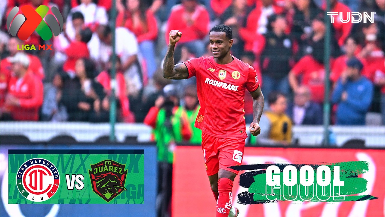 &iexcl;Gol del Toluca! I Toluca vs Ju&aacute;rez | Liga MX - Jornada 10 Clausura 2026 | TUDN