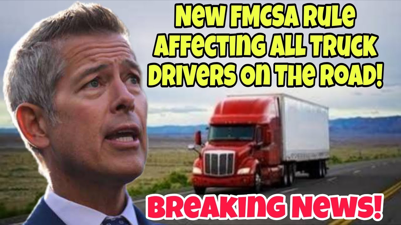 Новое правило FMCSA затрагивает всех водителей грузовиков на дорогах!
