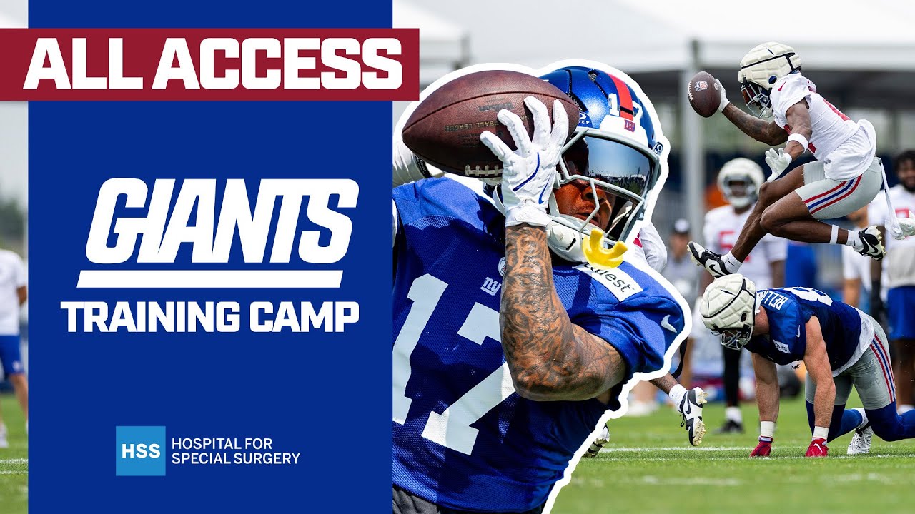 All Access Giants Training Camp | Interviews: Brian Daboll & Jermaine Eluemunor, Sights & Sounds