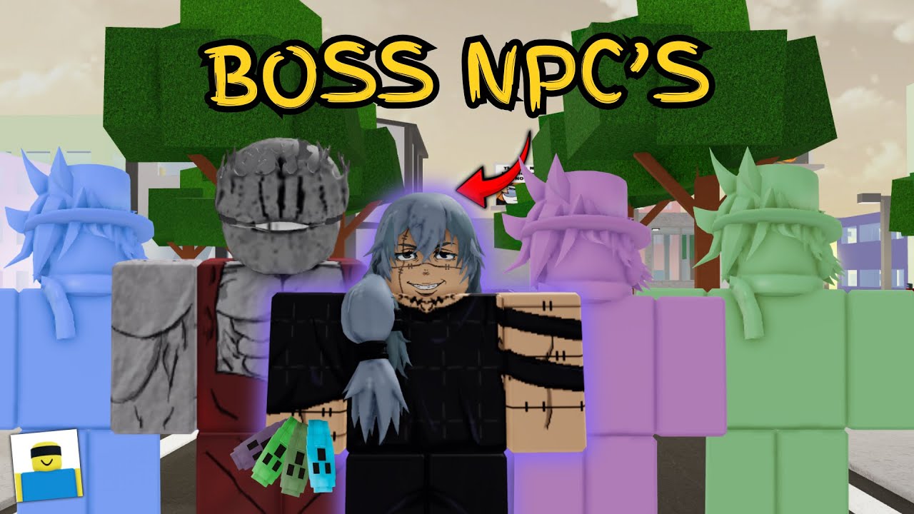 Я добавил своих собственных NPC-БОССОВ в Jujutsu Shenanigans.