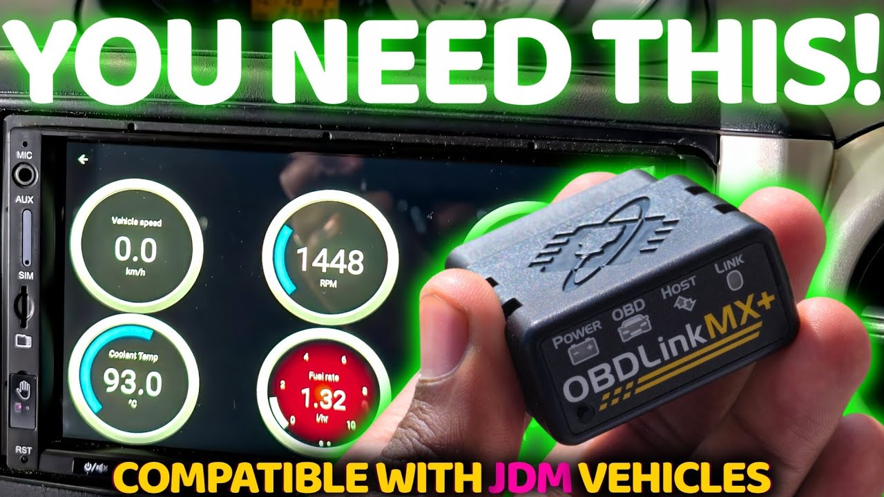 Best OBD2 Bluetooth Scanner for your Android Head Unit (OBDLink MX+ Review) #androidauto #obd2