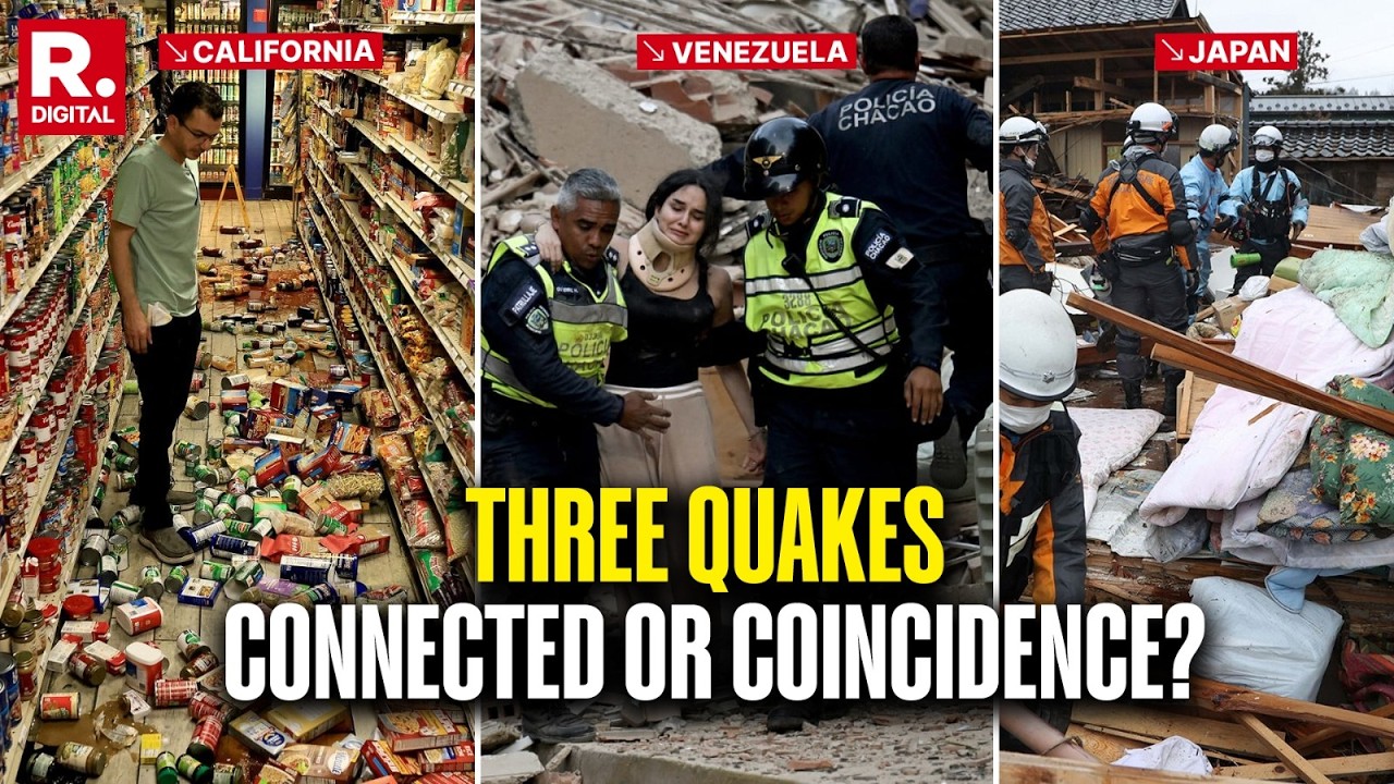 Did Venezuela&rsquo;s Twin Earthquakes Trigger Japan & California Quakes? | Explained