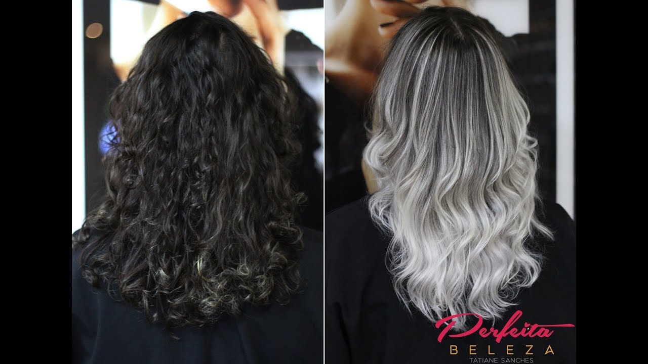 Ombre Hair Platinado