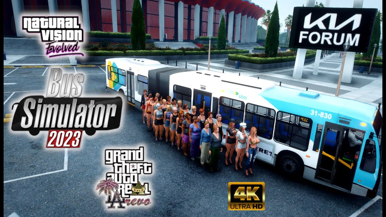 Bus sim 2023- GTA 5- Nova Bis Artic🚍🚍 Transit  🚍 🚏 thru Comptpn🌞 - My wildest Bus run EVER *UNCUT*