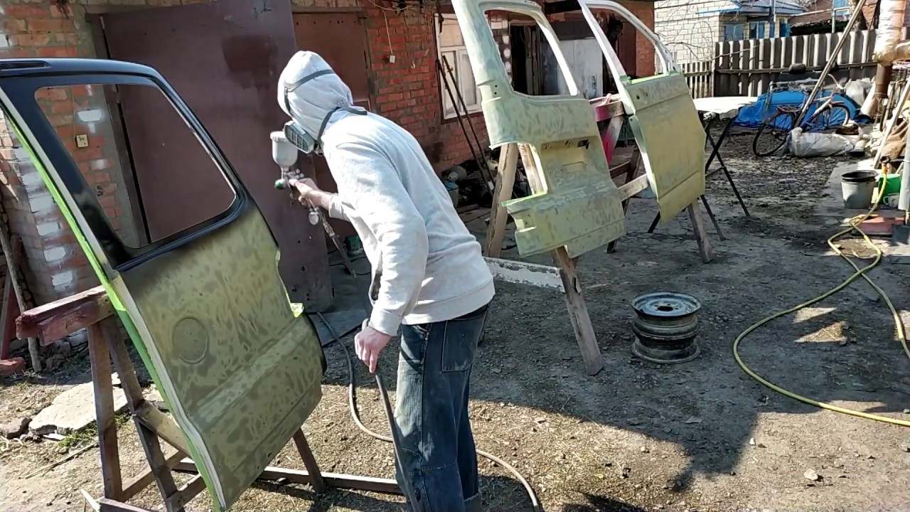 Volkswagen Т5. . Борьба с коррозией. Пескоструй кузова.