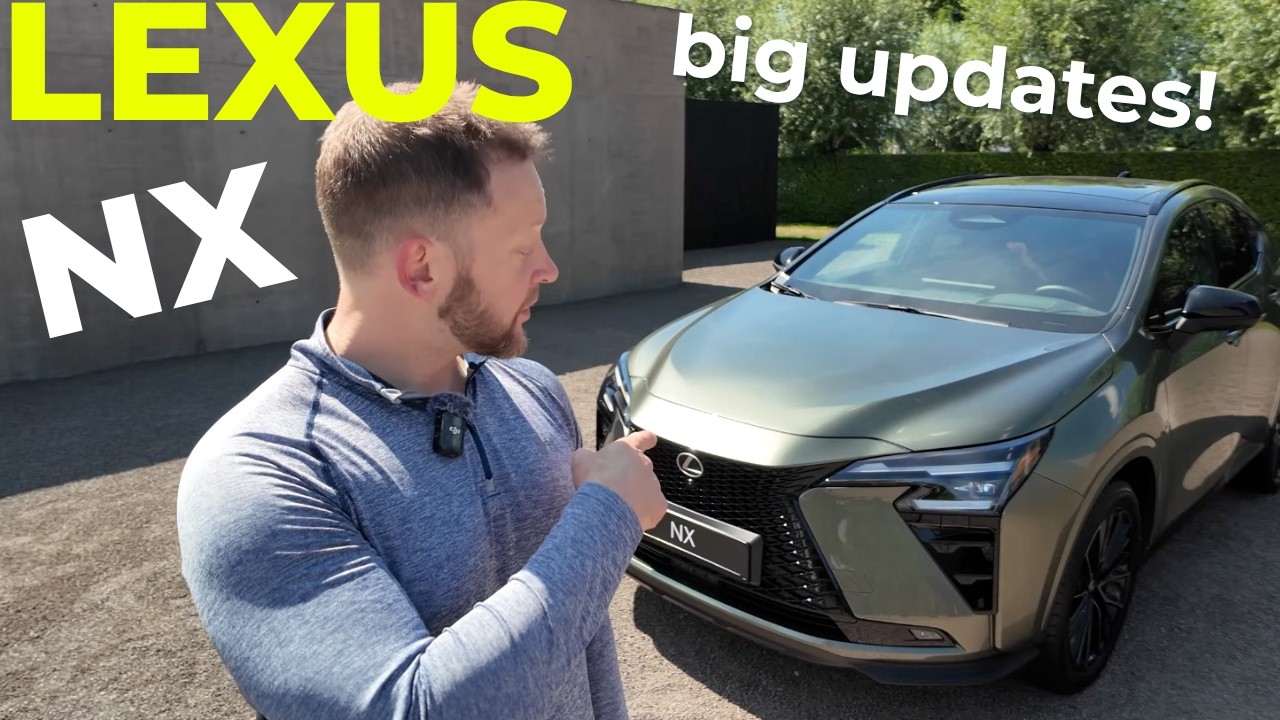 First Walkaround: What&rsquo;s New on the Updated Lexus NX?
