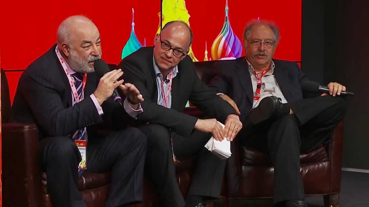 Chairmen's Fireside (Yossi Vardi, Viktor Vekselberg, Ludwig Siegele) | DLDmoscow 12