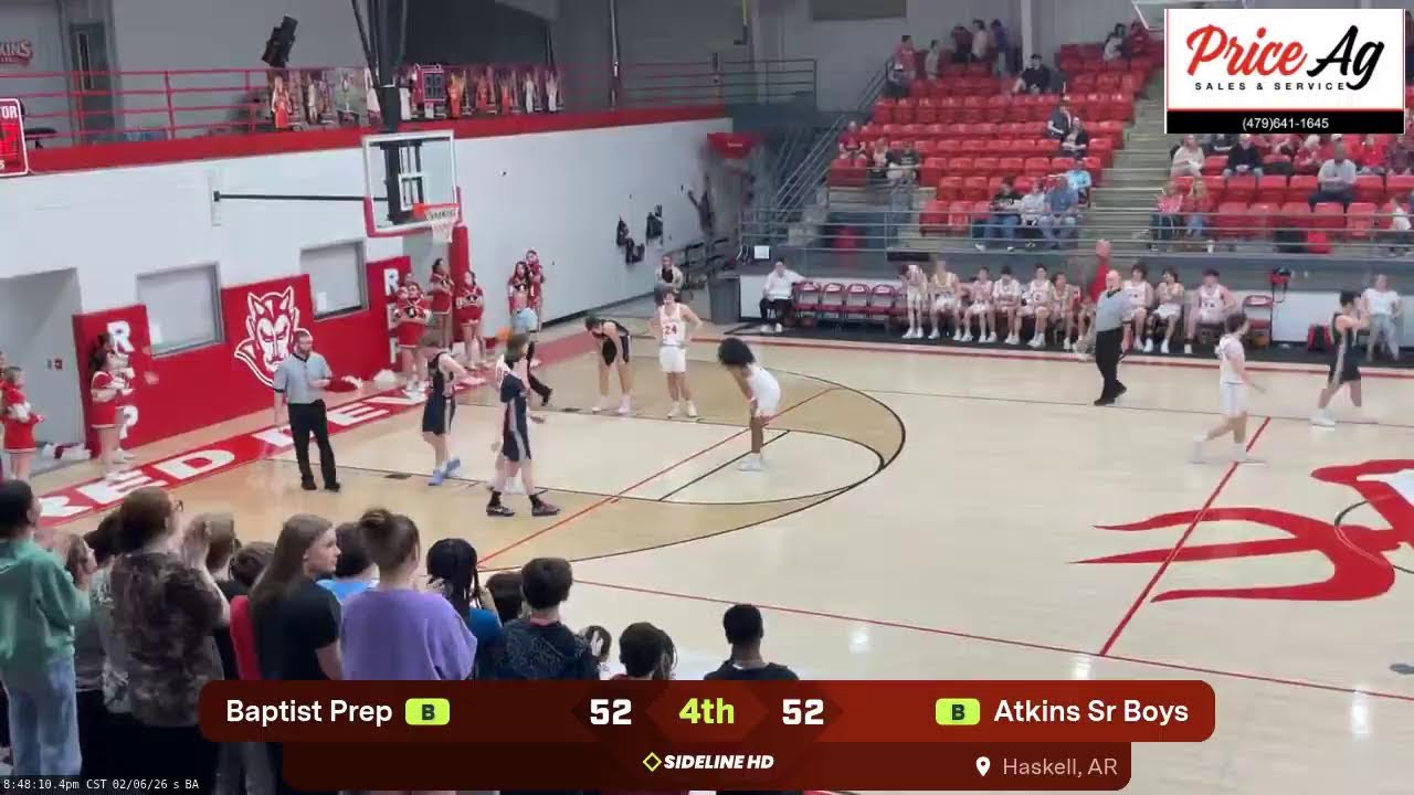 Atkins Sr Boys vs. Baptist Prep (2026.02.06)